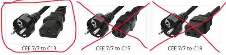 Câble d'alimentation Volex C13 NEUF, Informatique & Logiciels, Pc & Câble réseau, Neuf, Enlèvement ou Envoi