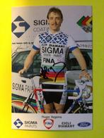 wielerkaart 1988 team sigma diamant roger ilegems signe, Sport en Fitness, Verzenden, Zo goed als nieuw