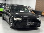 Audi A6 3.0 TDI V6 211 Cv Quattro S-Line Full Black, Auto's, Automaat, Gebruikt, Zwart, Leder