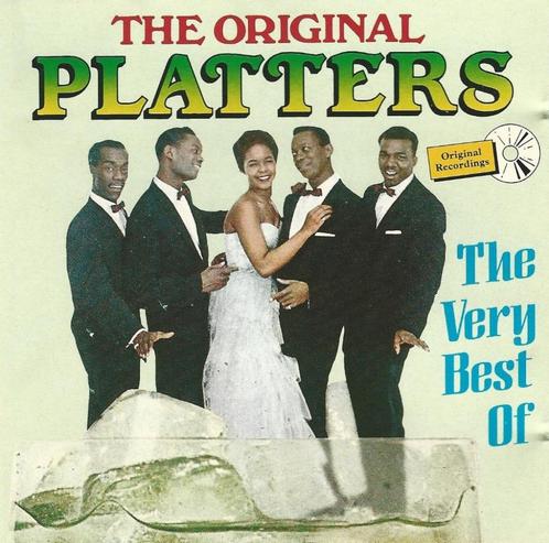 CD * THE ORIGINAL PLATTERS - THE VERY BEST OF, Cd's en Dvd's, Cd's | Jazz en Blues, Zo goed als nieuw, Jazz, 1940 tot 1960, Ophalen of Verzenden