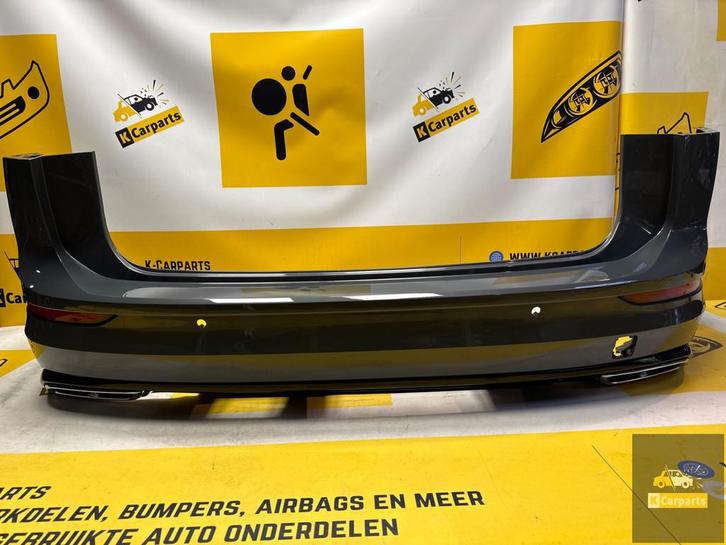 VW Golf 8 Variant R-Line Achterbumper 6XPDC 5H9807421F, Auto-onderdelen, Carrosserie, Bumper, Volkswagen, Achter, Gebruikt