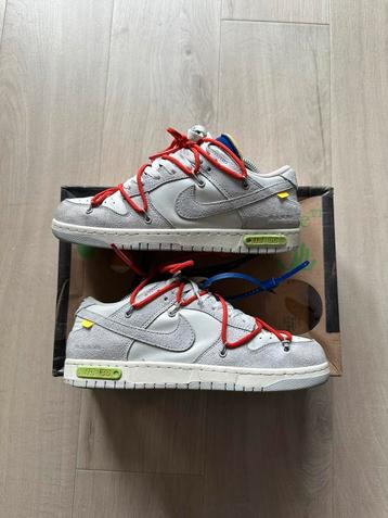 Nike Dunk Off White, lot 13 beschikbaar voor biedingen