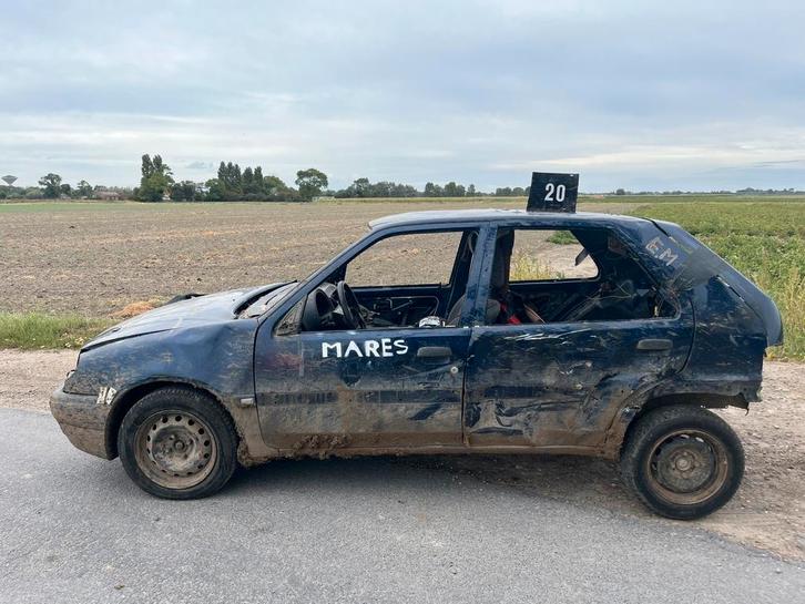 Citroen saxo 1.1, Auto's, Citroën, Particulier, Saxo, Benzine, Handgeschakeld, Blauw, Zwart, Voorwielaandrijving, Ophalen