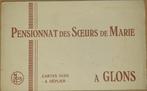 Glons - Pensionnat des Soeurs de Marie, Collections, Non affranchie, Enlèvement ou Envoi, 1960 à 1980, Liège