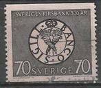 Zweden 1968 - Yvert 587 - Bank van Zweden (ST), Timbres & Monnaies, Timbres | Europe | Scandinavie, Suède, Affranchi, Envoi