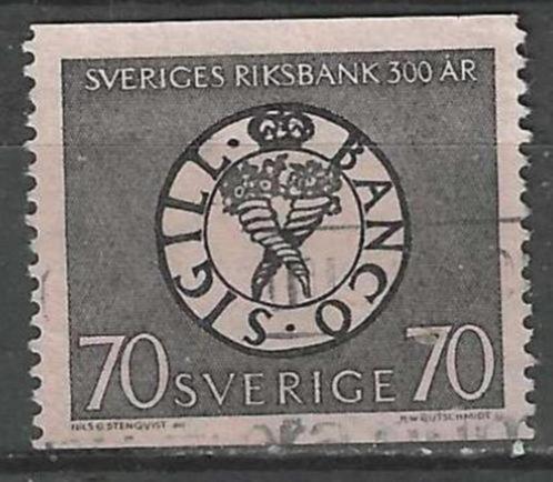 Zweden 1968 - Yvert 587 - Bank van Zweden (ST), Postzegels en Munten, Postzegels | Europa | Scandinavië, Gestempeld, Zweden, Verzenden
