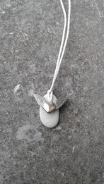 Collier Galet neuf "Le Coeur Ailé", Enlèvement ou Envoi, Neuf, Argent, Argent