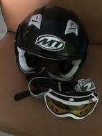Helm met extra bril, Motoren, Kleding | Motorhelmen
