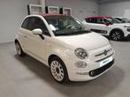 Fiat 500C  1.2 8v 69hp Lounge, 4 zetels, Cabriolet, Cruise Control, Wit