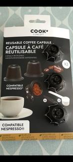Capsule reutilisable nespresso x3 neuf à saisir ↙️, Electroménager, Enlèvement ou Envoi, Neuf