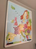 Kaart Europa - magneetbord B:1m, H:1,15 m, Maison & Meubles, Enlèvement, Comme neuf, Tableau magnétique