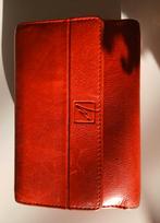 lederen damesportefeuille, Ophalen, Zo goed als nieuw, Rood, Leder