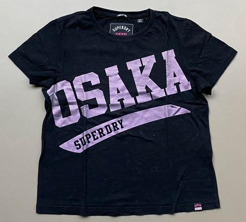 T-shirt noir Osaka Superdry 152, Enfants & Bébés, Vêtements enfant | Taille 152, Comme neuf, Fille, Chemise ou À manches longues