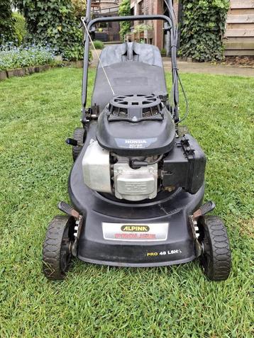 grasmaaier,zelftrekker met honda motor, Alpine, Tondeuse rotative, 40 à 49 cm, Enlèvement