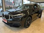 BMW 116d, 08/2022 , 1 ste eigenaar met amper 55.700 km., Auto's, Voorwielaandrijving, 1 Reeks, Zwart, Leder