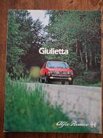 ALFA ROMEO  Giulietta  1982, Boeken, Auto's | Folders en Tijdschriften, Ophalen of Verzenden, Nieuw, Alfa Romeo