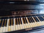 Antieke Piano (1910)  M. V. Lieshout & Zonen . TEAB, Muziek en Instrumenten, Ophalen, Gebruikt, Zwart, Piano