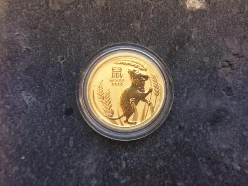 2020 Aus Lunar III - 1/10 oz mouse - gold goud, Postzegels en Munten, Edelmetalen en Baren, Goud, Ophalen of Verzenden