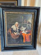 Antiek schilderij op doek, Antiek en Kunst, Kunst | Schilderijen | Klassiek, Ophalen