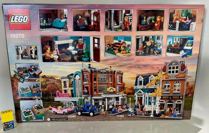 Lego 10270 Boekenwinkel, Kinderen en Baby's, Speelgoed | Duplo en Lego, Nieuw, Lego, Complete set, Ophalen of Verzenden
