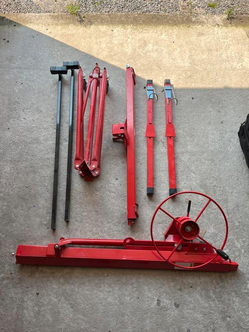 Platenlift 140-335 cm van Tectake, Doe-het-zelf en Bouw, Lieren en Takels, Zo goed als nieuw, Ophalen