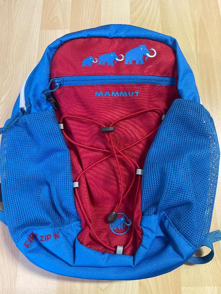 Mammut rugzak First Zip 16, Handtassen en Accessoires, Tassen | Rugtassen, Zo goed als nieuw, Overige merken, 40 cm of meer, Waterdicht