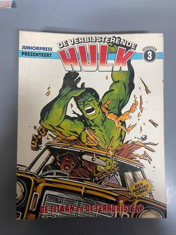 De verbijsterende Hulk lotje strips beschikbaar voor biedingen