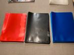Mapjes klasseren 3 kleuren 220 stuks nieuw, Ophalen
