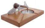 SKN51 TAFEL SIGARENKNIPPER + SIGARENASBAK - FOX CIGAR CLUB, Verzenden, Nieuw, Tabaksdoos of Verpakking