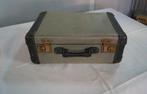 ancienne valise de voyage vintage de couleur verte L 50 D 34, Enlèvement ou Envoi