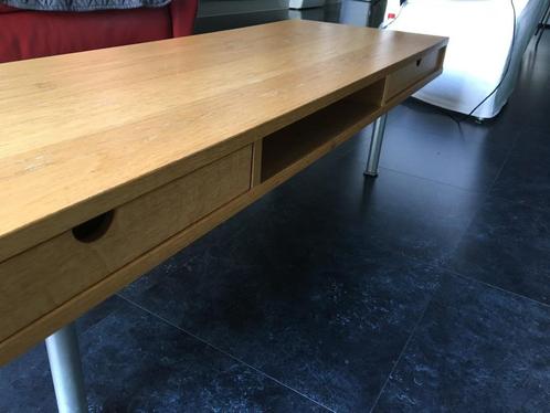 Salontafel hout en authentiek L141xH33xB47cm, Huis en Inrichting, Tafels | Salontafels, Zo goed als nieuw, Ophalen of Verzenden