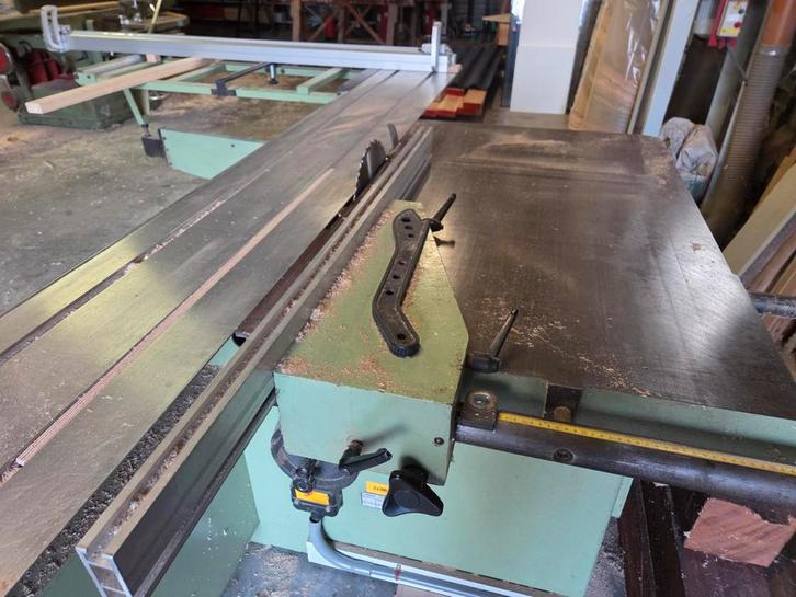 paneelzaag 320 cm lengte wagen., Doe-het-zelf en Bouw, Gereedschap | Zaagmachines, Ophalen