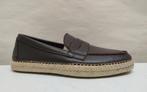 Pedro del Hierro Loafers, jute detail. Maat: 42 (US8,5), Loafers, Bruin, Verzenden, Nieuw