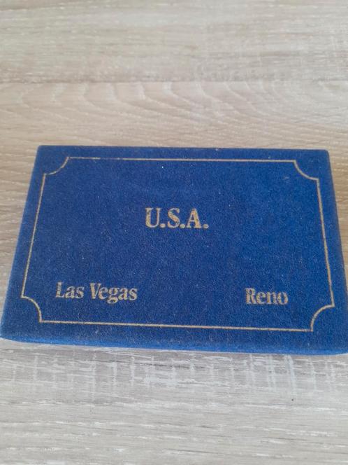 U.S.A. LAS VEGAS RENO KRONENBURG 2 SPELLEN KAARTEN NIEUW, Collections, Cartes à jouer, Jokers & Jeux des sept familles, Neuf, Carte(s) à jouer