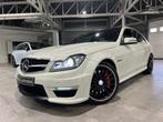 Mercedes C63 - 6.2 V8 - Designo|Pano|Perfomance, Auto's, Achterwielaandrijving, 8 cilinders, Wit, Leder