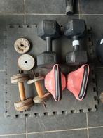 Ensemble de poids et halteres, Enlèvement, Comme neuf