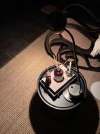 Vintage metalen bureaulamp, stevige voet. Verstelbaar aan de, Huis en Inrichting, Ophalen of Verzenden, Gebruikt, Metaal, 50 tot 75 cm