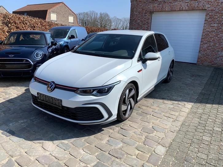 Volkswagen Golf VIII 2.0 TSI GTI, Auto's, Volkswagen, Particulier, Te koop, Golf, Android Auto, Benzine, Euro 6, Automaat, Wit