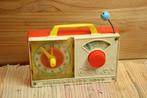 Vintage Fisher price klok, Ophalen of Verzenden, Gebruikt, Met geluid