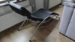 Design ligzetel, Huis en Inrichting, Ophalen, Zo goed als nieuw, Metaal