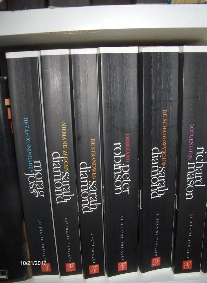 Thrillerserie, Boeken, Thrillers, Zo goed als nieuw, Ophalen