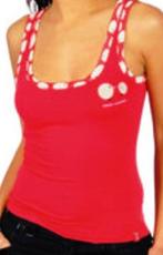 Rood topje van Pussy deluxe - Maat small, Kleding | Dames, Ophalen of Verzenden, Rood