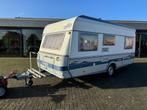 Fendt Saphir 470 TF Zakluifel Isabella voortent Rondzit, Caravans en Kamperen, Caravans, Rondzit, Lengtebed, Tot en met 4, Schokbreker