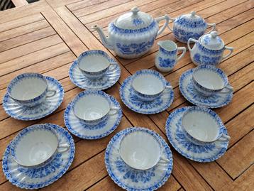 Ensemble théière et tasses China Blau Bavaria - 