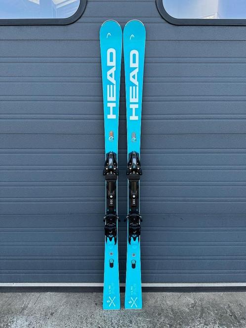 HEAD Worldcup Rebels e-SL Pro met HEAD Freeflex ST 16 bindin, Sport en Fitness, Skiën en Langlaufen, Zo goed als nieuw, Ski's