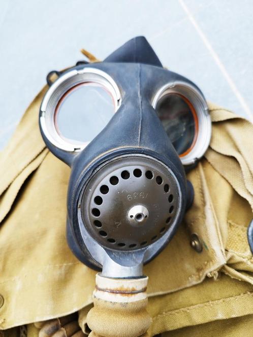 Engels gasmasker uit 1939 - 100€, Verzamelen, Militaria | Tweede Wereldoorlog, Landmacht, Verzenden
