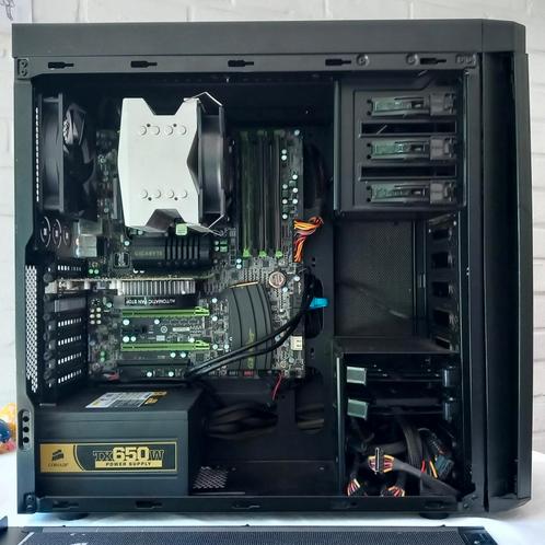 Budget 6-core i7 Gaming PC GTX 1050 ti, Computers en Software, Desktop Pc's, Zo goed als nieuw, 4 Ghz of meer, SSD, 8 GB, Met videokaart