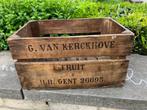 OUDE HOUTEN FRUITKIST VAN KERCKHOVE GENT, Ophalen of Verzenden