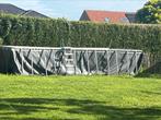 Zwembad intex 732cmx366cmx132cm, Gebruikt, 300 cm of meer, Rechthoekig, Ophalen