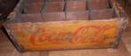 Houten vintage Coca-Cola bak voor flessen 1958, Verzamelen, Ophalen of Verzenden, Gebruikt